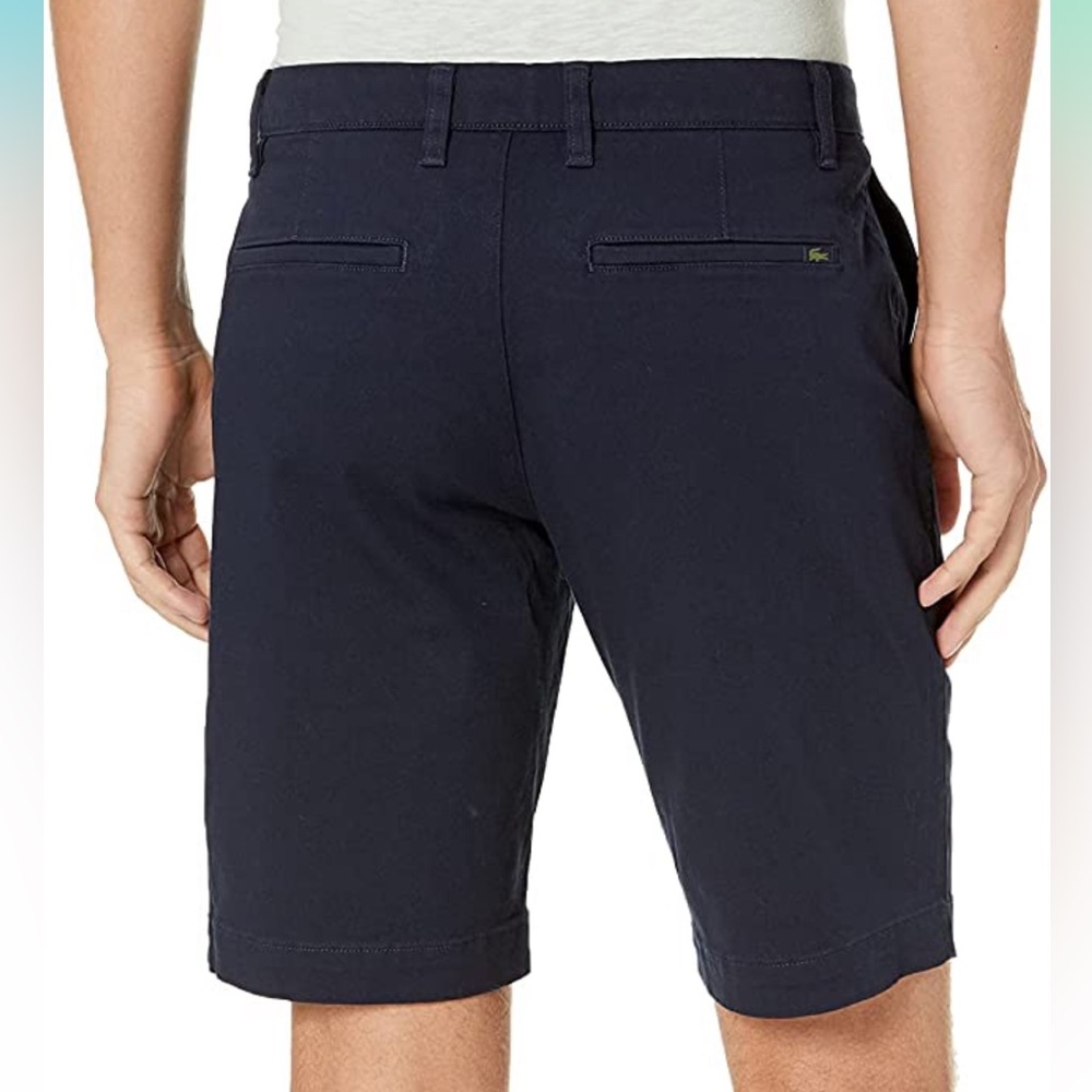 Lacoste Navy color shorts slim fit